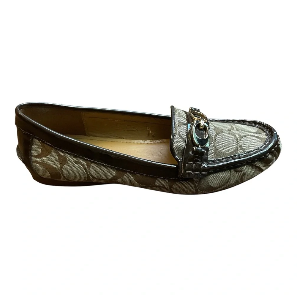 Coach Fortunata Signature C Jacquard Loafers - Picture 12 of 12